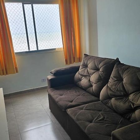 Apartamento De Frente E Com Vista Para O Mar Praia Grande  Bagian luar foto