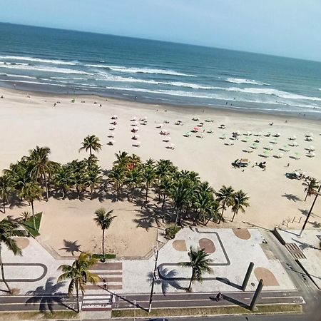 Apartamento De Frente E Com Vista Para O Mar Praia Grande  Bagian luar foto
