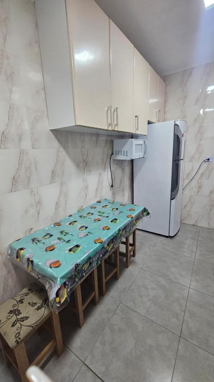 Apartamento De Frente E Com Vista Para O Mar Praia Grande  Bagian luar foto